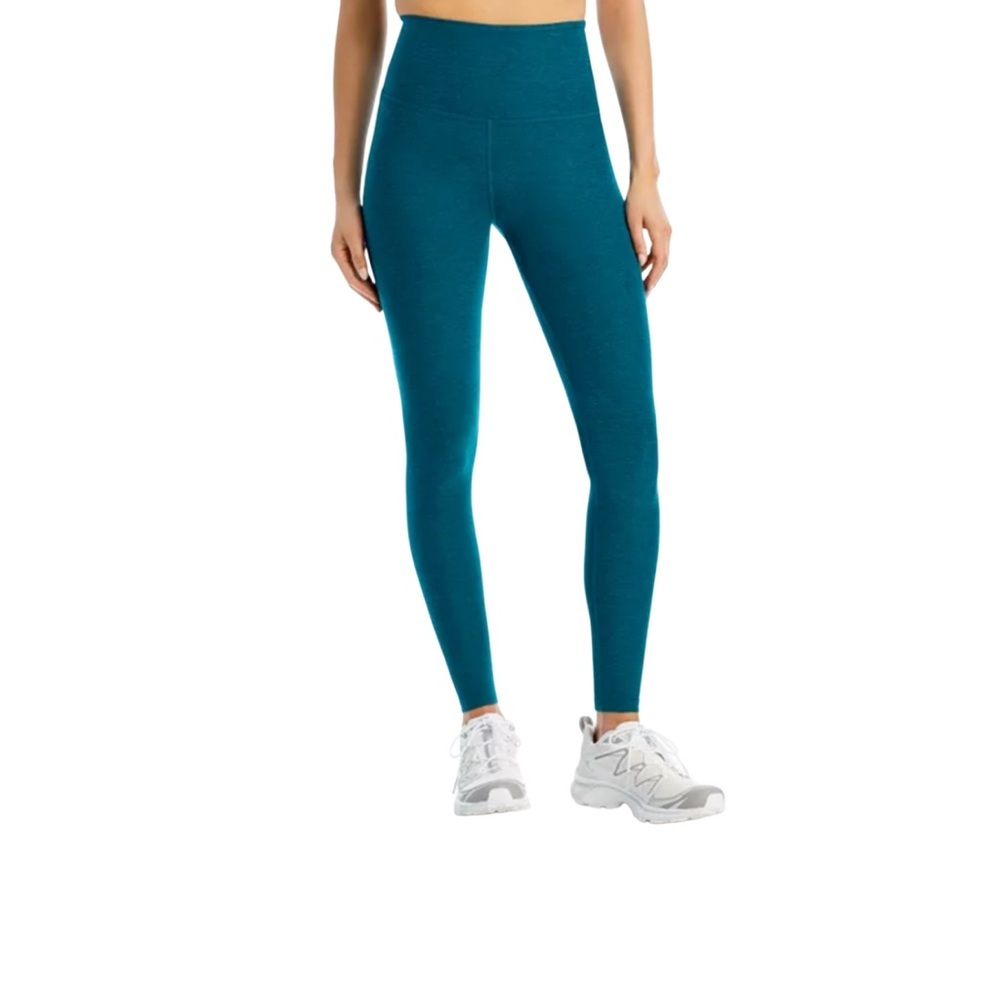 TNA Turquoise Blue Leggings Slim Fit Elastic Waist